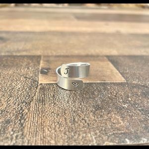 COPY - Personalized hand stamped ring
